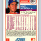 1988 Score #295 Mike Morgan Mint Seattle Mariners  Image 2