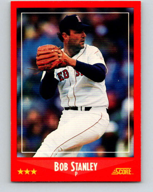 1988 Score #300 Bob Stanley Mint Boston Red Sox  Image 1