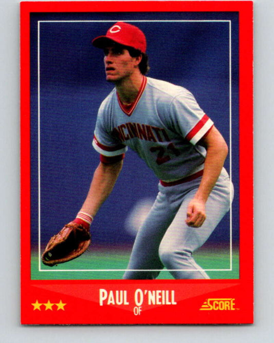 1988 Score #304 Paul O'Neill Mint Cincinnati Reds  Image 1