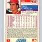 1988 Score #304 Paul O'Neill Mint Cincinnati Reds  Image 2
