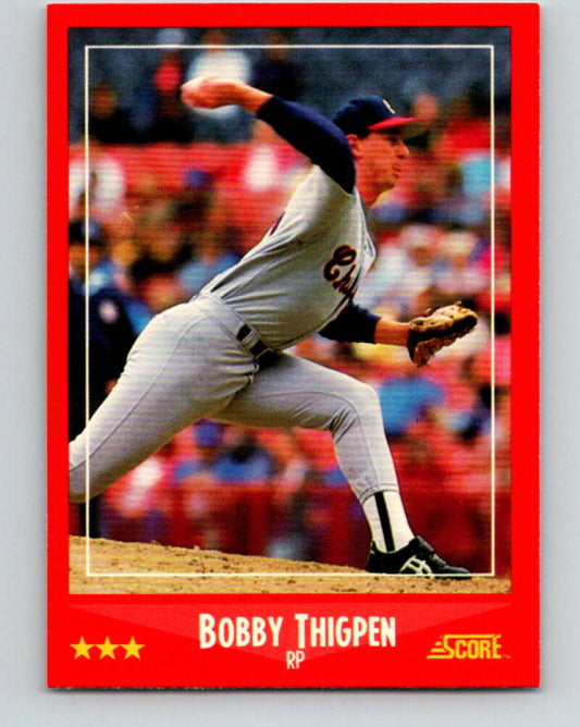 1988 Score #307 Bobby Thigpen Mint Chicago White Sox  Image 1