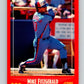 1988 Score #318 Mike Fitzgerald Mint Montreal Expos  Image 1