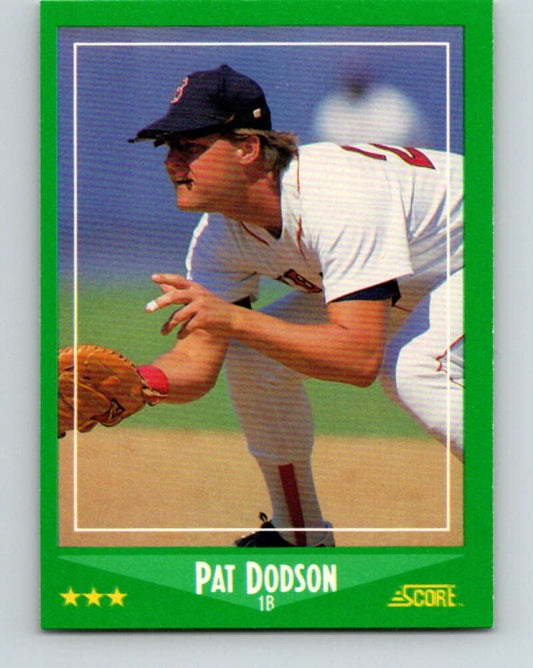 1988 Score #352 Pat Dodson Mint Boston Red Sox  Image 1
