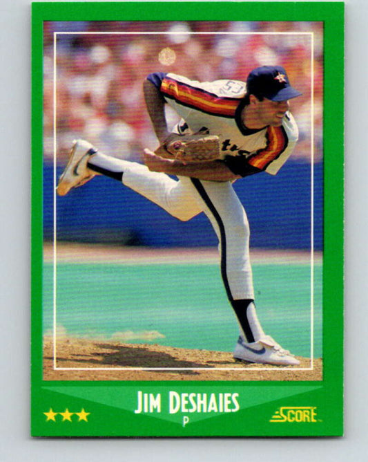 1988 Score #354 Jim Deshaies Mint Houston Astros  Image 1