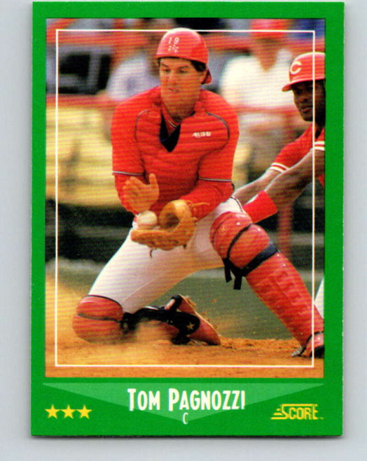 1988 Score #358 Tom Pagnozzi Mint RC Rookie St. Louis Cardinals  Image 1