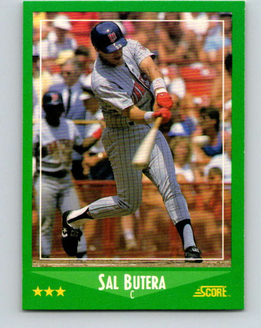 1988 Score #361 Sal Butera Mint Minnesota Twins  Image 1