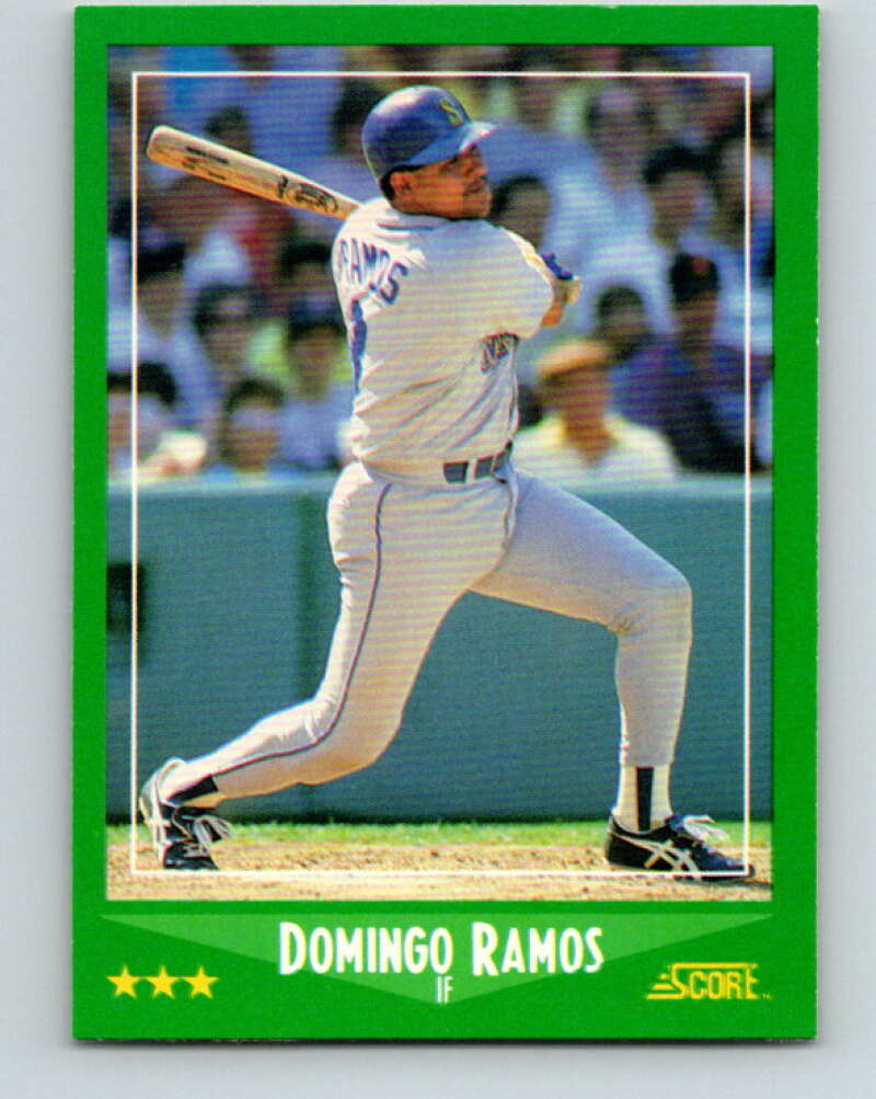 1988 Score #362 Domingo Ramos Mint Seattle Mariners  Image 1