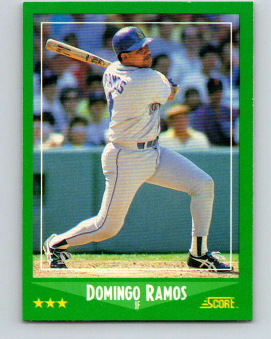 1988 Score #362 Domingo Ramos Mint Seattle Mariners  Image 1