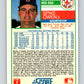 1988 Score #372 Spike Owen Mint Boston Red Sox  Image 2