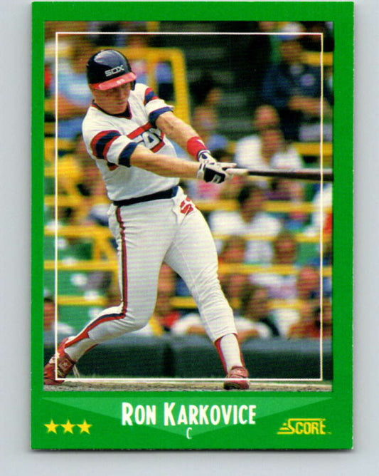 1988 Score #374 Ron Karkovice Mint Chicago White Sox  Image 1