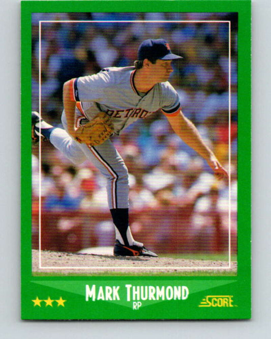 1988 Score #382 Mark Thurmond Mint Detroit Tigers  Image 1
