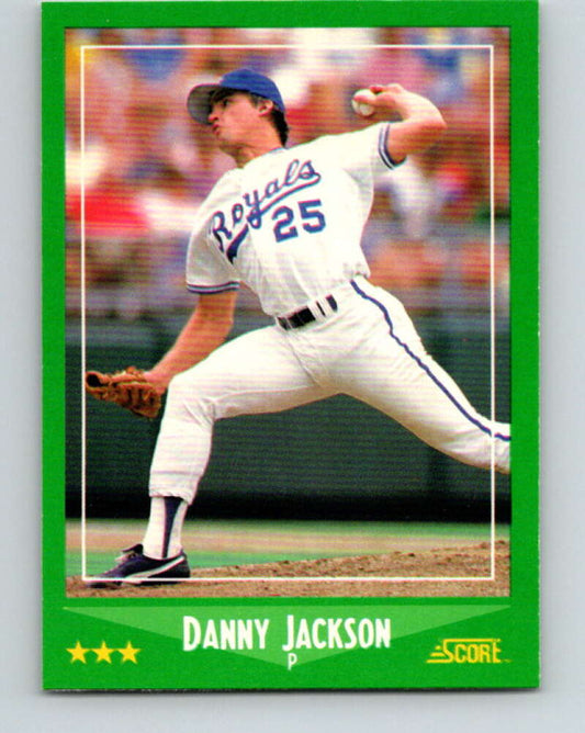 1988 Score #398 Danny Jackson Mint Kansas City Royals  Image 1