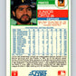 1988 Score #404 Junior Ortiz Mint Pittsburgh Pirates  Image 2