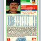 1988 Score #421 Mike LaValliere Mint Pittsburgh Pirates  Image 2