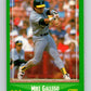 1988 Score #428 Mike Gallego Mint Oakland Athletics  Image 1