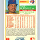1988 Score #452 Dale Mohorcic Mint Texas Rangers  Image 2