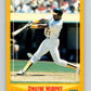 1988 Score #455 Dwayne Murphy Mint Oakland Athletics  Image 1