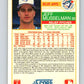 1988 Score #478 Jeff Musselman Mint Toronto Blue Jays  Image 2