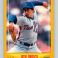 1988 Score #495 Jesse Orosco Mint New York Mets  Image 1