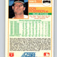 1988 Score #619 Don Robinson Mint San Francisco Giants  Image 2