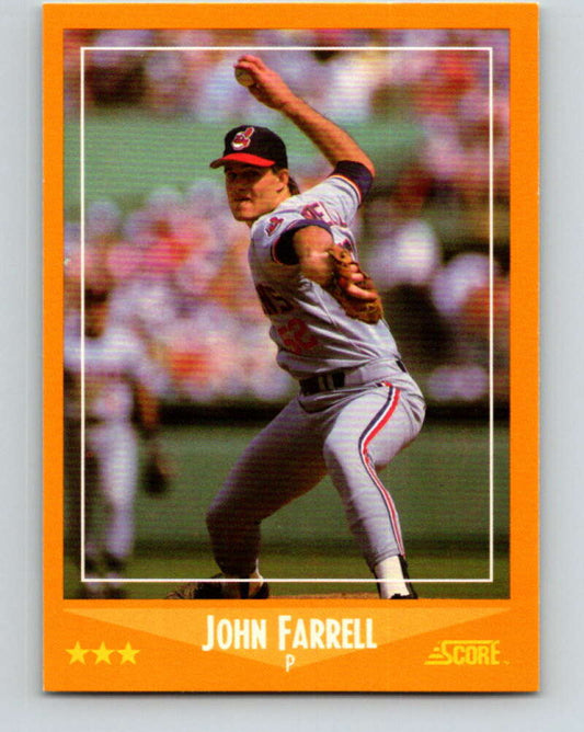 1988 Score #620 John Farrell Mint RC Rookie Cleveland Indians  Image 1