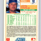 1988 Score #636 John Davis RP Mint Kansas City Royals  Image 2