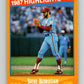 1988 Score #656 Steve Bedrosian HL Mint Philadelphia Phillies  Image 1