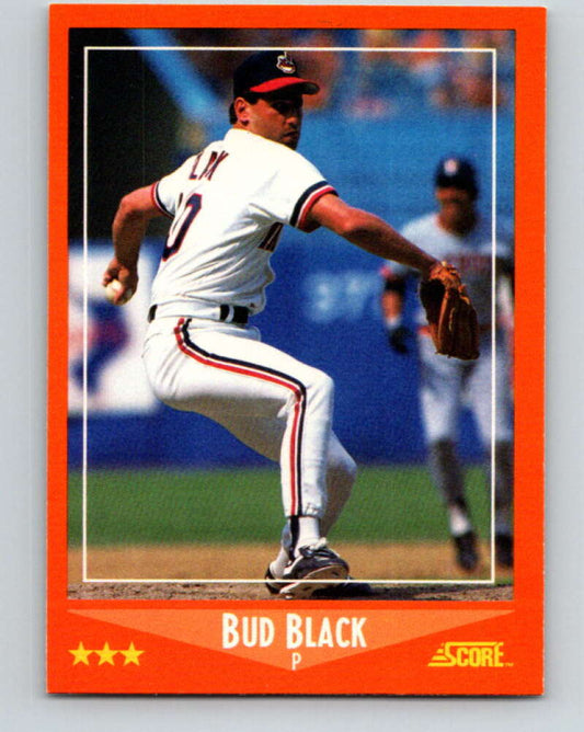 1988 Score Rookie and Traded #11T Bud Black Mint Cleveland Indians  Image 1