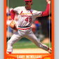 1988 Score Rookie and Traded #23T Larry McWilliams Mint St. Louis Cardinals  Image 1
