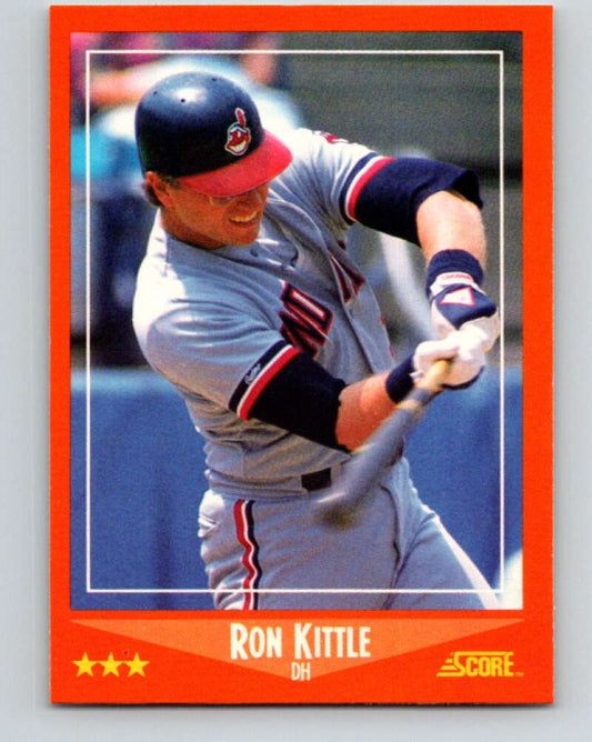 1988 Score Rookie and Traded #44T Ron Kittle Mint Cleveland Indians  Image 1