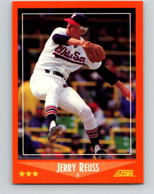 1988 Score Rookie and Traded #61T Jerry Reuss Mint Chicago White Sox  Image 1
