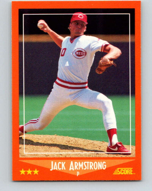 1988 Score Rookie and Traded #78T Jack Armstrong Mint RC Rookie Cincinnati Reds  Image 1