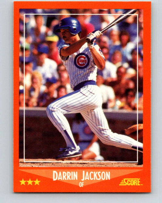 1988 Score Rookie and Traded #109T Darrin Jackson Mint RC Rookie Chicago Cubs  Image 1
