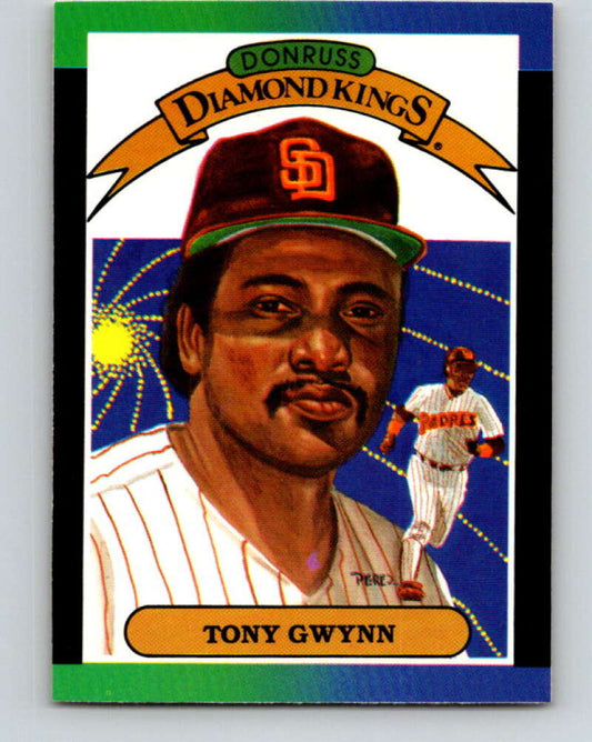 1989 Donruss #6 Tony Gwynn DK DP Mint San Diego Padres  Image 1