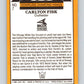 1989 Donruss #7 Carlton Fisk DK UER Mint Chicago White Sox  Image 2