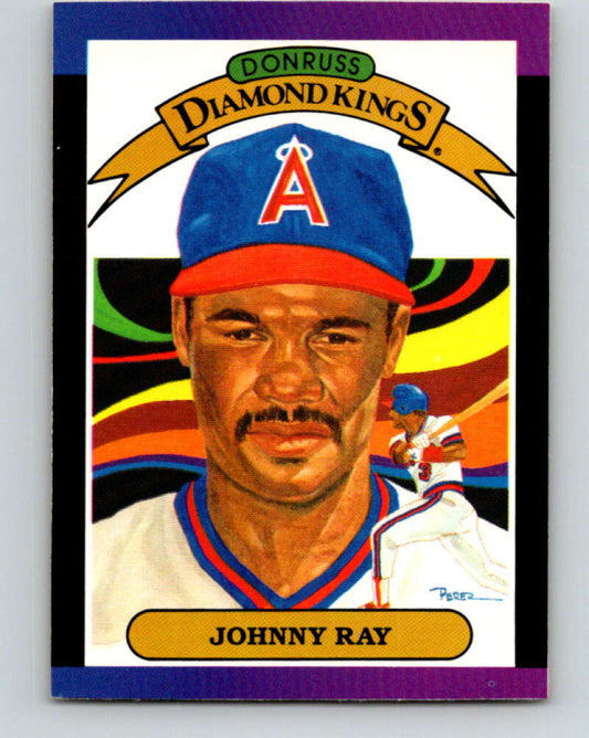 1989 Donruss #12 Johnny Ray DK Mint California Angels  Image 1