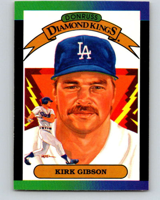 1989 Donruss #15 Kirk Gibson DK Mint Los Angeles Dodgers
