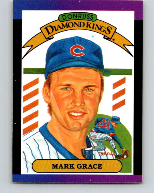 1989 Donruss #17 Mark Grace DK Mint Chicago Cubs