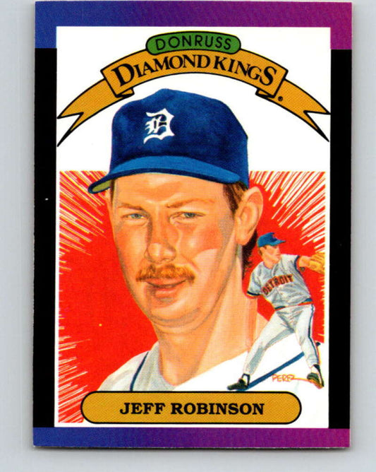 1989 Donruss #18 Jeff Robinson DK Mint Detroit Tigers  Image 1