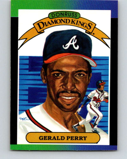 1989 Donruss #22 Gerald Perry DK Mint Atlanta Braves