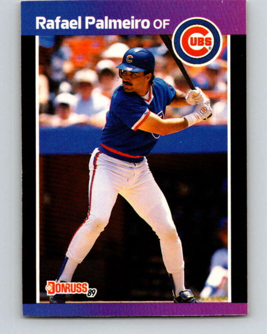 1989 Donruss #49 Rafael Palmeiro Mint Chicago Cubs