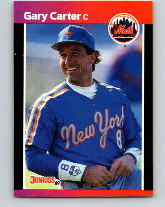 1989 Donruss #53 Gary Carter Mint New York Mets