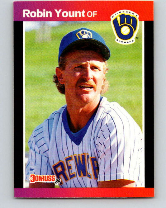 1989 Donruss #55 Robin Yount Mint Milwaukee Brewers
