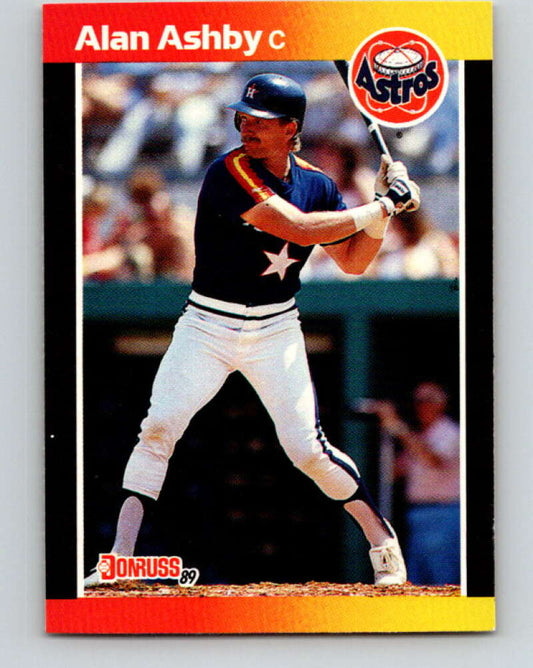 1989 Donruss #88 Alan Ashby Mint Houston Astros  Image 1