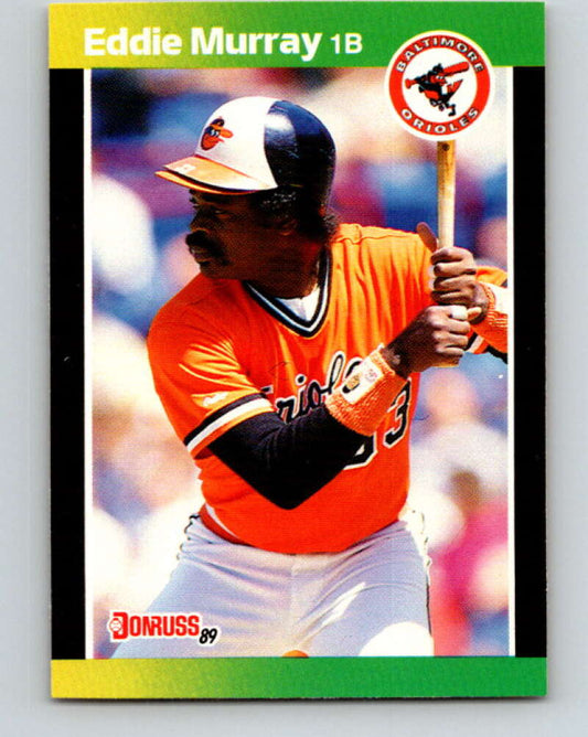 1989 Donruss #96 Eddie Murray Mint Baltimore Orioles  Image 1