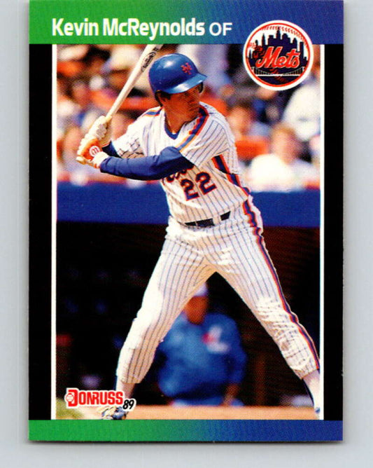 1989 Donruss #99 Kevin McReynolds Mint New York Mets  Image 1