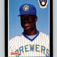 1989 Donruss #103 Glenn Braggs Mint Milwaukee Brewers  Image 1