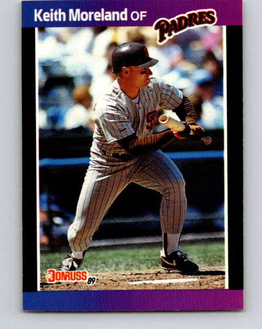 1989 Donruss #111 Keith Moreland Mint San Diego Padres  Image 1