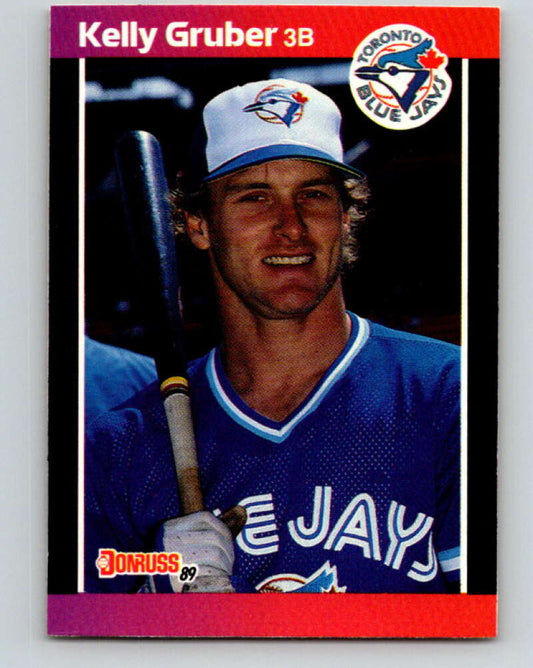 1989 Donruss #113 Kelly Gruber UER Mint Toronto Blue Jays  Image 1