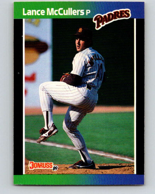 1989 Donruss #129 Lance McCullers Mint San Diego Padres  Image 1